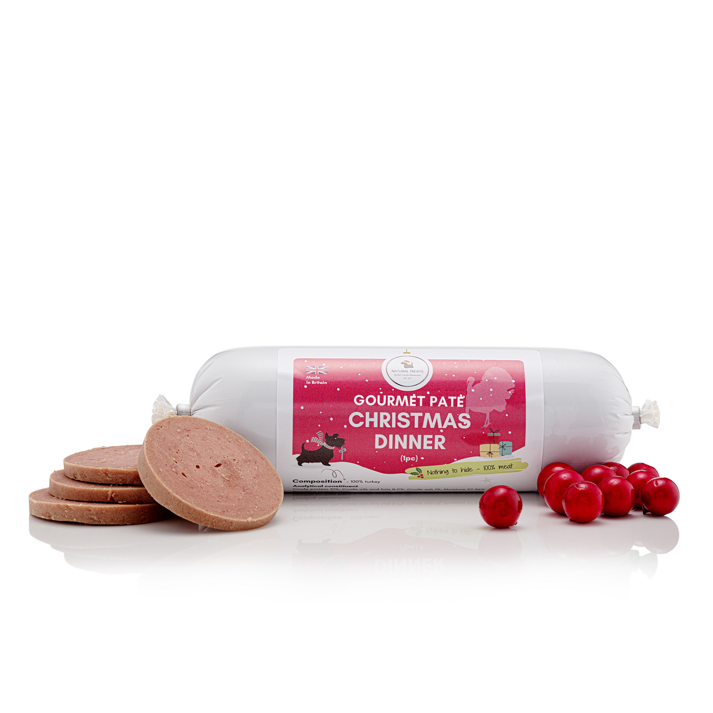 Gourmet Pate - Turkey and Cranberry (200g & 400g - 1pc & multi pack)