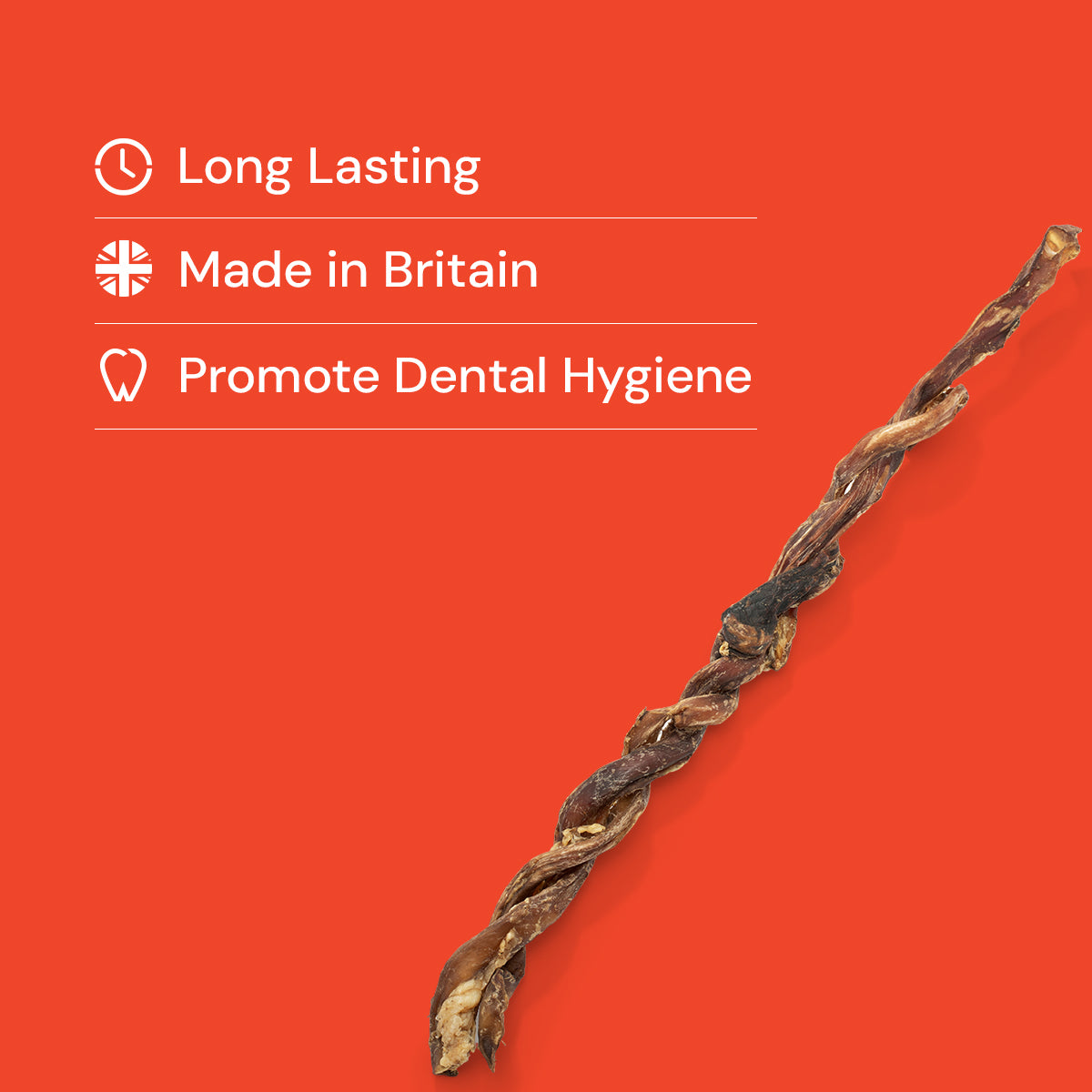 Jumbo British Twisted Pizzles (1pc)