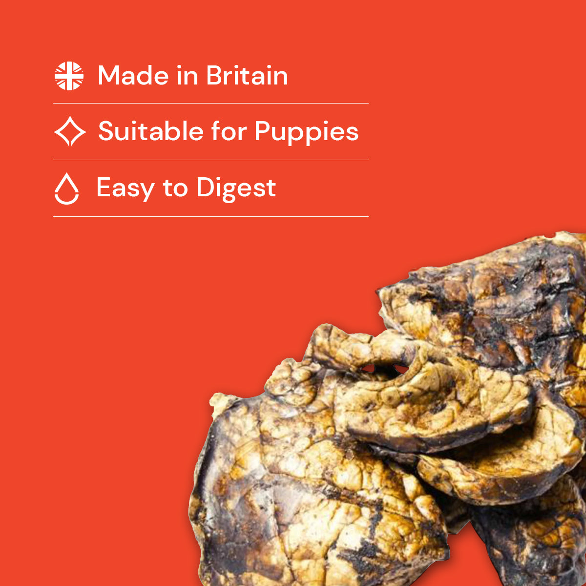 UK Puffed Jerky "Beef Lung"