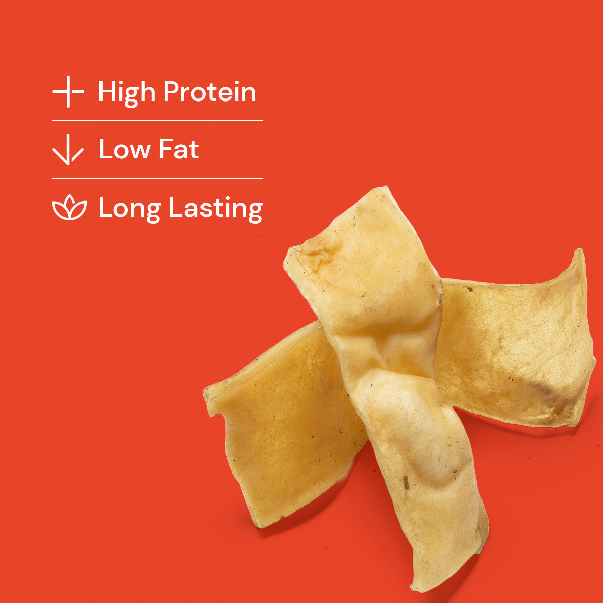 Beef Skin Chews - Cut & Long