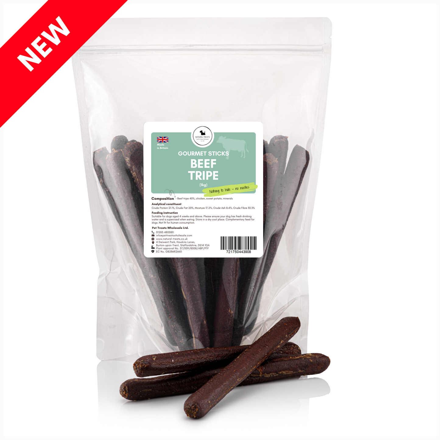 Tripe sticks 5kg cheap