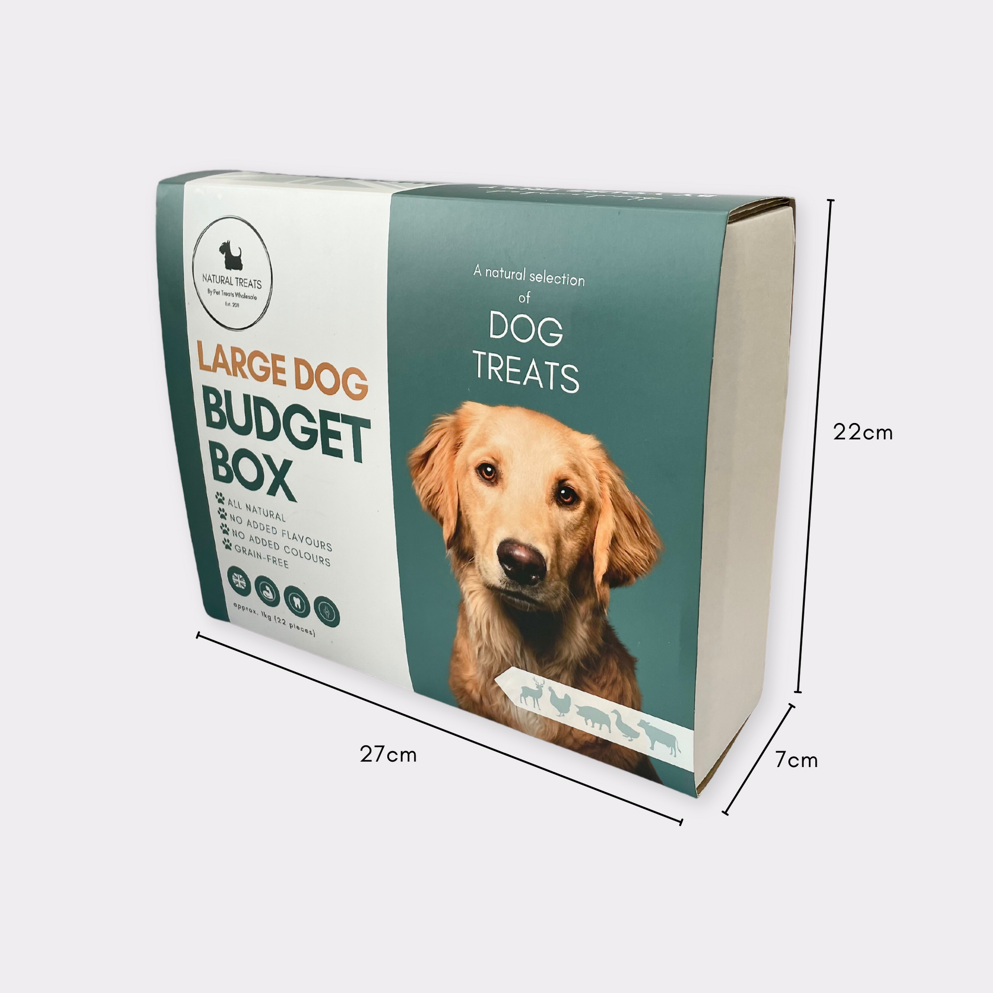 Shop Budget Box for Large Dogs at Pet Treats Wholesale www