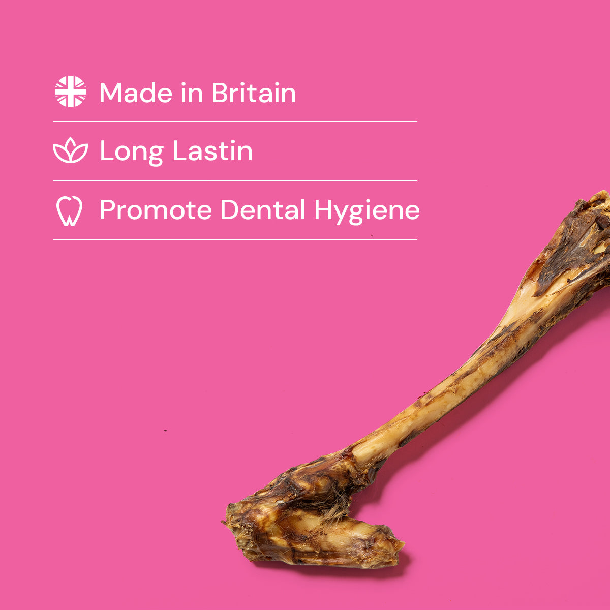 Venison (Deer) Bones - L, M & S