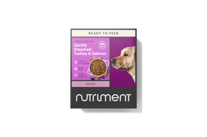 Nutriment Gently Steamed - Turkey & Salmon for Senior Dogs 395g