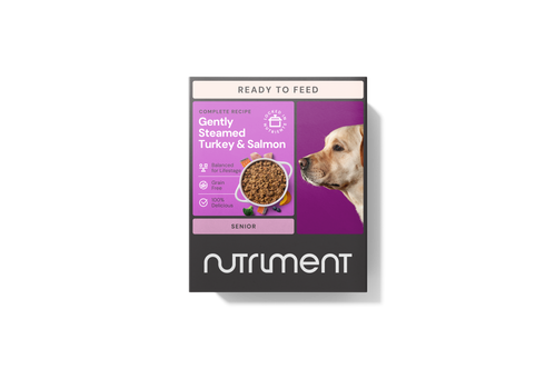 Nutriment Gently Steamed - Turkey & Salmon for Senior Dogs 395g