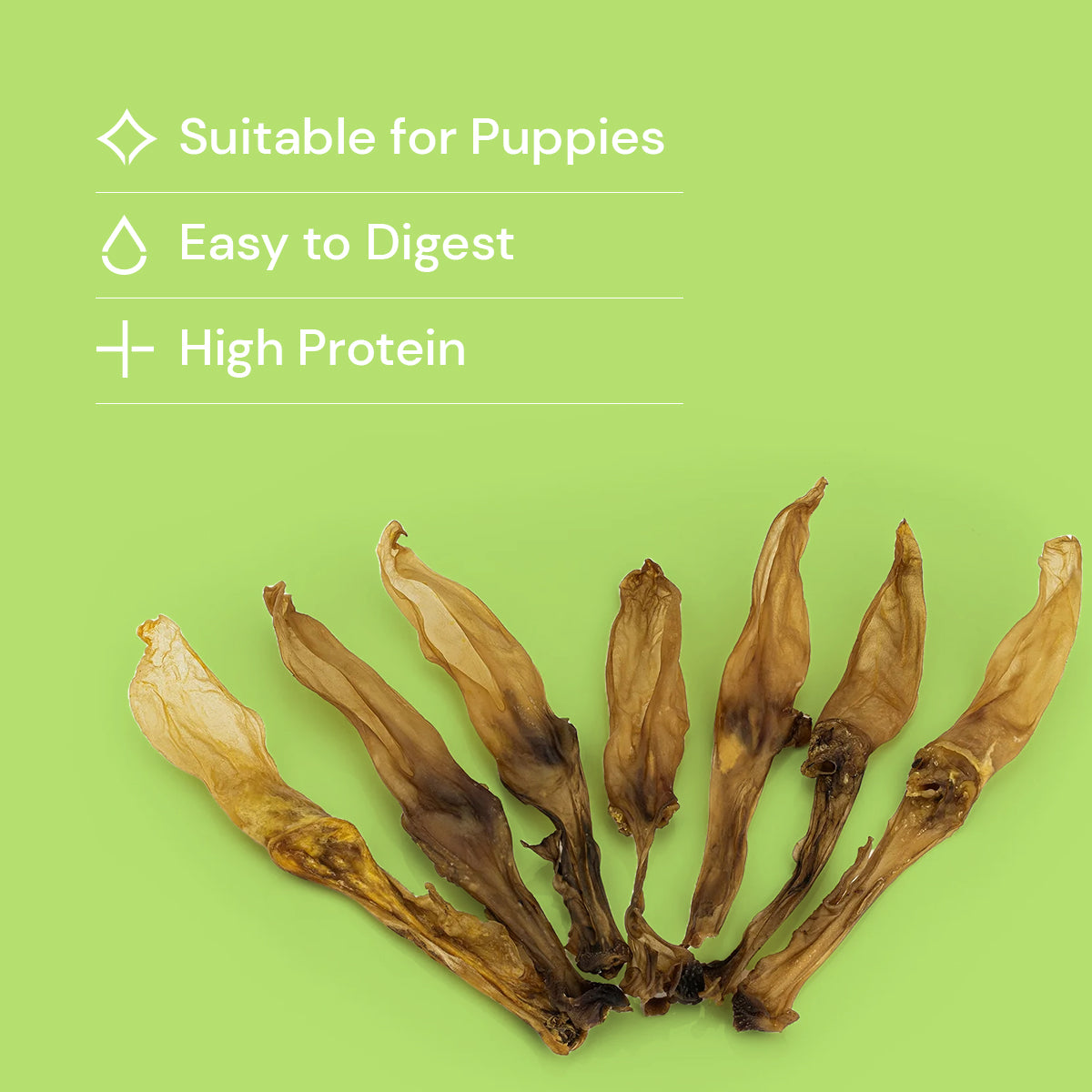 Shop Rabbit Ears (250g, 500g, 1kg & 8kg bags) Online - Pet Treats ...
