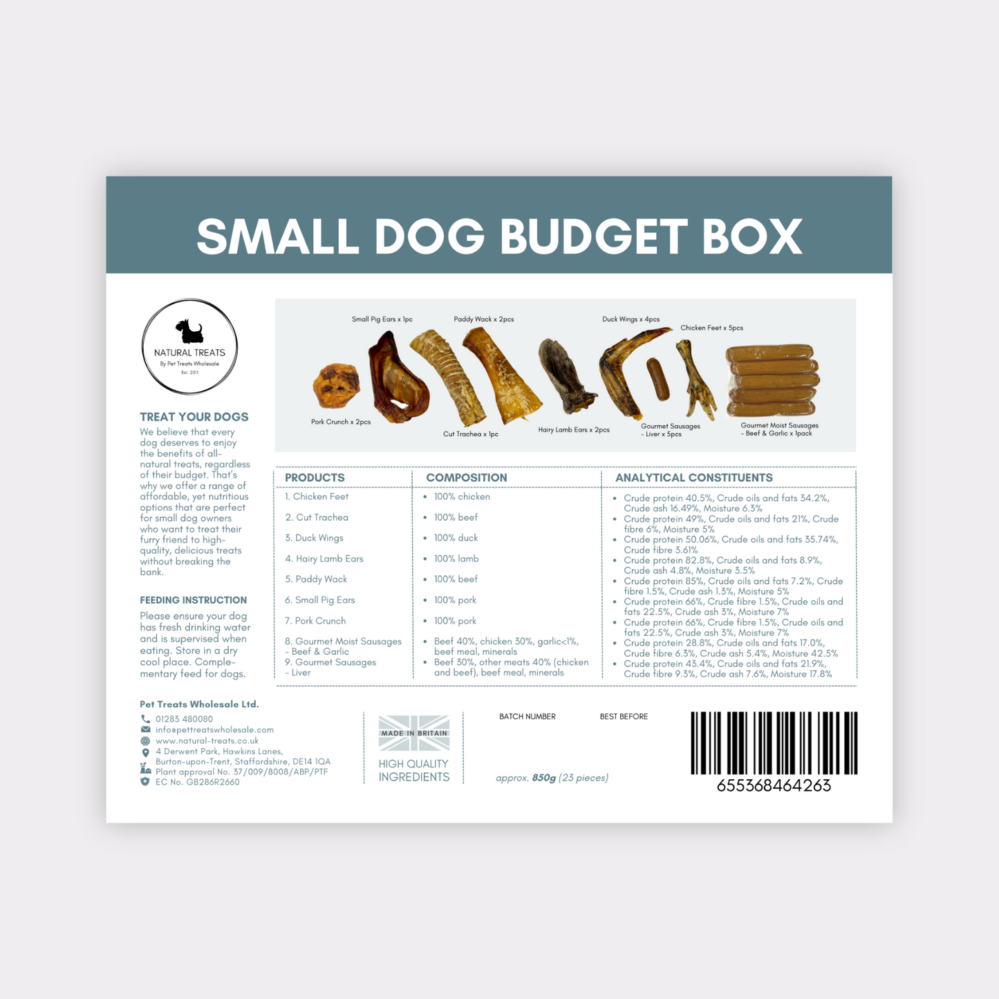 Budget Box - Small Dogs