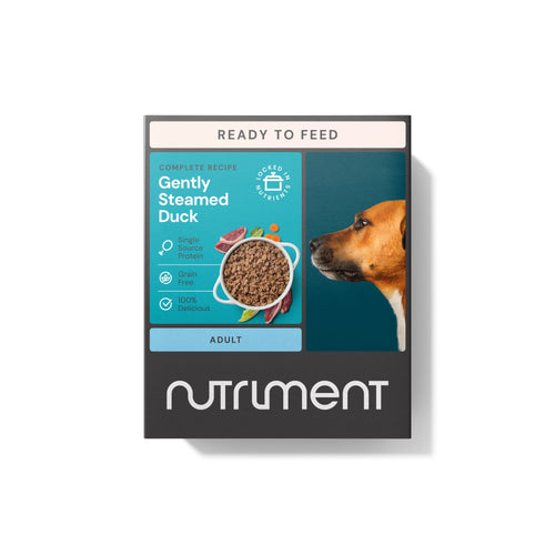 Nutriment Gently Steamed - Duck for Dogs 395g