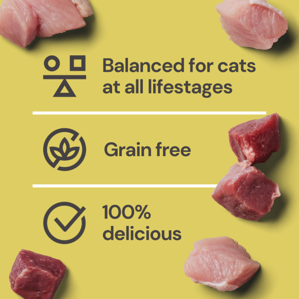 Nutriment Gently Steamed -  Turkey & Lamb for Cats 395g