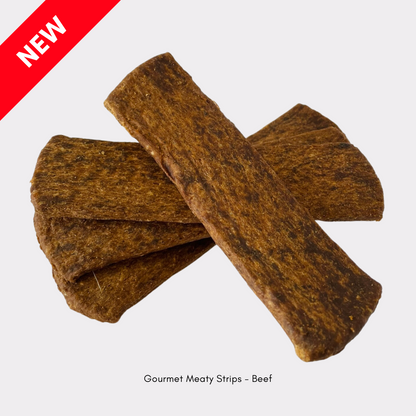Gourmet Meaty Strips - 7 Flavours (4pcs & 1kg bags)