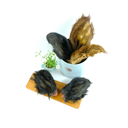 Large Hairy Cow Ears (10pcs)