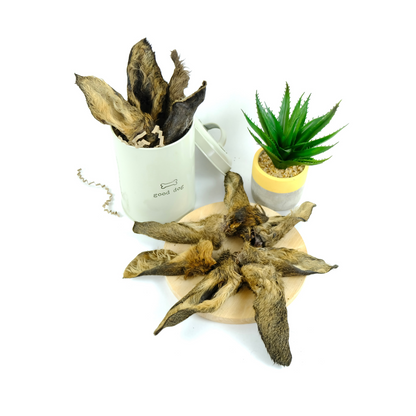 Hairy Venison Ears (Regular: 10pcs & 100pcs & Small: 500g & 4kg)